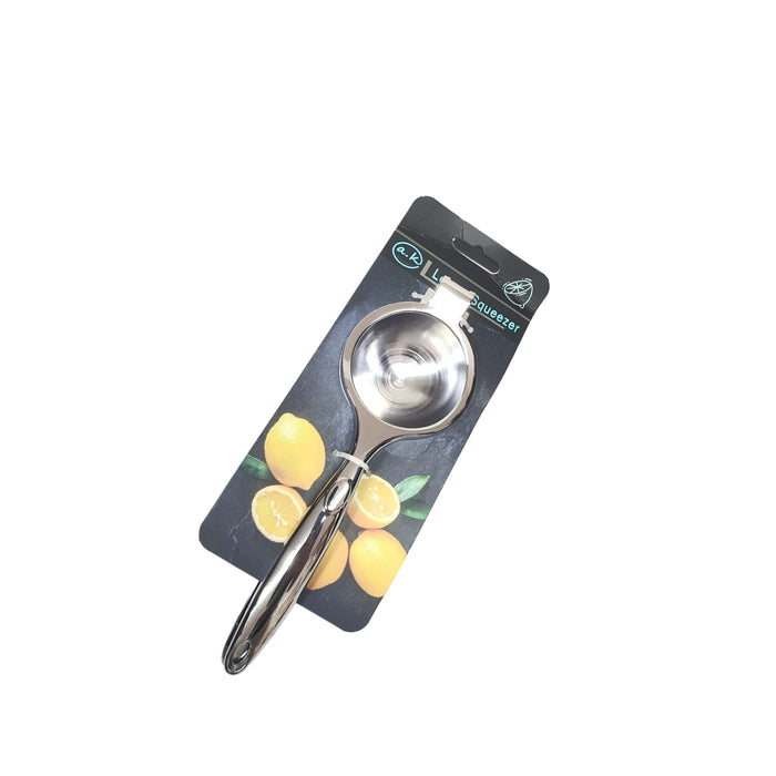 HEAVY STAINLESS STEEL LEMON PRESS  X320