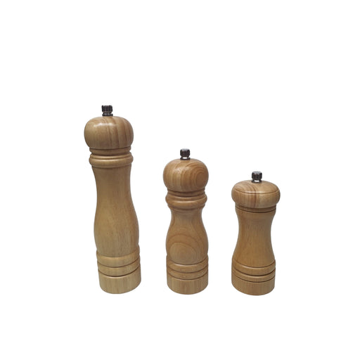 MEDIUM WOOD PEPPER GRINDER  347