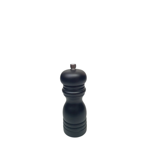 SMALL BLACK WOOD PEPPER GRINDER  X349