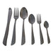 36PCS STAINLESS STEEL BLACK CUTLERY SET