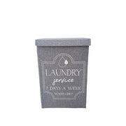 LAUNDRY BASKET WITH COVER  X412