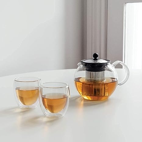 DOUBLE WALL GLASS ESPRESSO CUP 80ML 6PCS