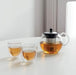 DOUBLE WALL GLASS ESPRESSO CUP 80ML 6PCS