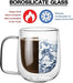 DOUBLE WALL GLASS MUG 250ML  X552