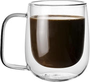DOUBLE WALL GLASS MUG 250ML  X552