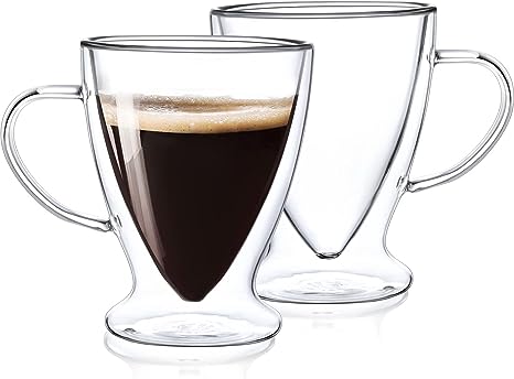 IRISH COFFEE DOUBLE WALL GLASS MUG 350ML   X554