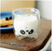 DOUBLE WALL GLASS MUG PANDA SHAPE 280ML